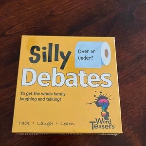New/sealed.  silly Debates word card game